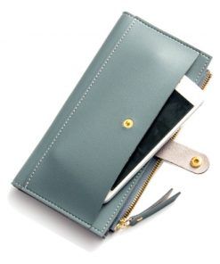 billetera de dama en biocuero-cuero-cuerina-regalo corporativo-regalo-detalle-elegancia-celular-tarjetas-monedero-billetes