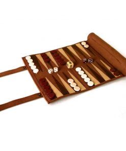 backgammon en biocuero-cuero-cuerina