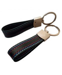 Llavero en cuero-cuerina-biocuero-accesorio-puerta-casa-house-hogar
