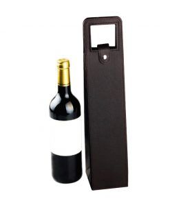 porta licorera en biocuero-cuero-cuerina-vino-pisco-detalles-regalos corporativos-obsequios