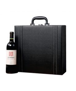 porta licorera en biocuero-cuero-cuerina-coleccionista-vino-pisco-vodka-merchandising-regalo corporativo